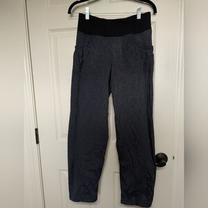 prAna Womens Summit Pant Size S Gray Short Inseam Stretch Climb Hike Outdoor